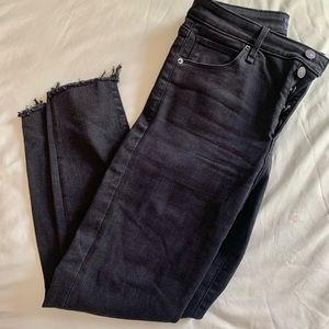 Abercrombie & Fitch High Rise Super Skinny Ankle Jeans